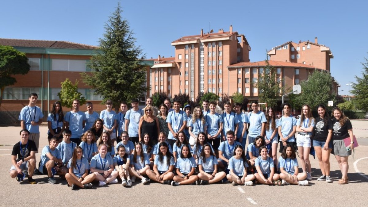 Participantes en el Campus de Profundización Científica en Ciencias que se celebra en Soria. HDS