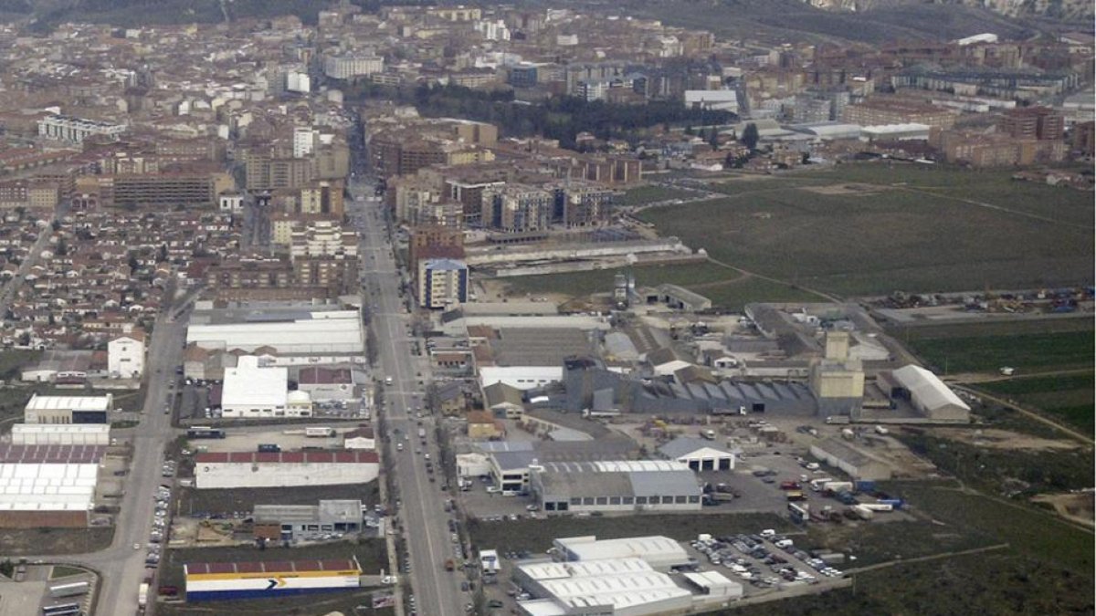 Vista aérea de la capital, en una imagen de archivo.-HDS