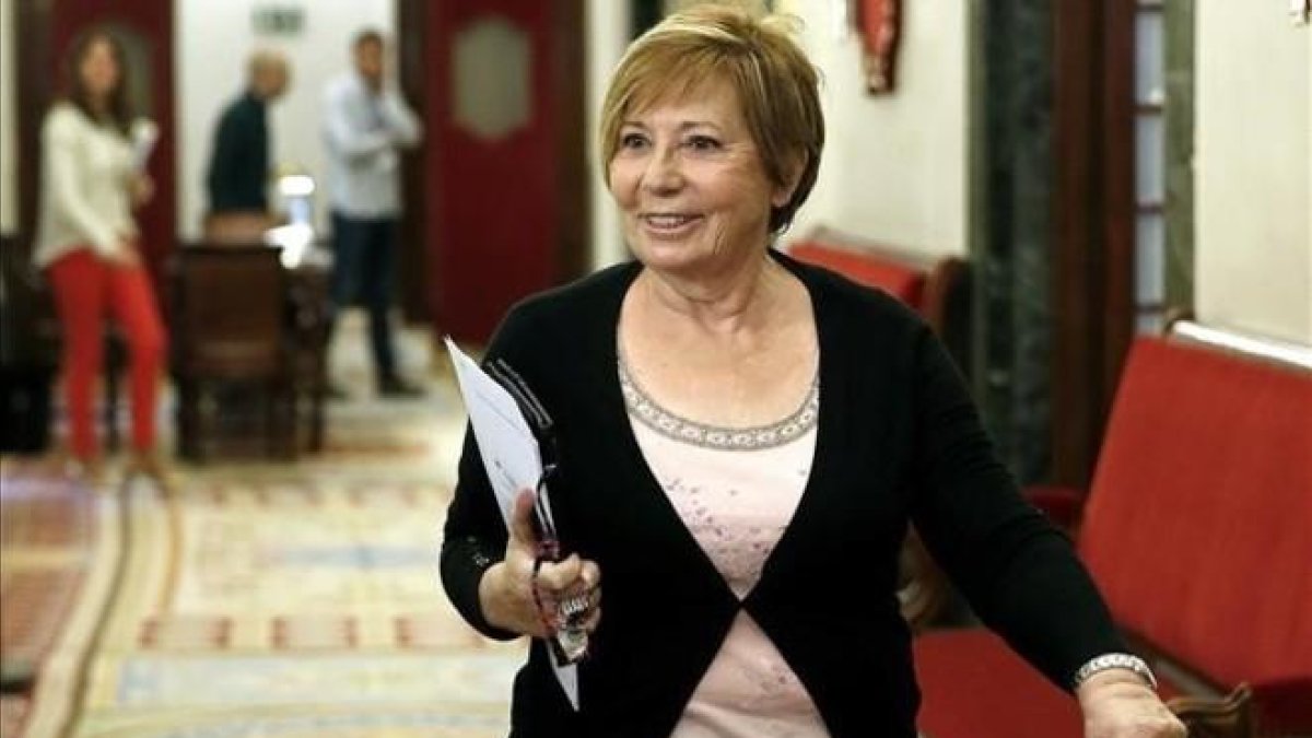 La diputada Celia Villalobos, que preside la Comisión del Pacto de Toledo, en una imagen de archivo.-CHEMA MOYA