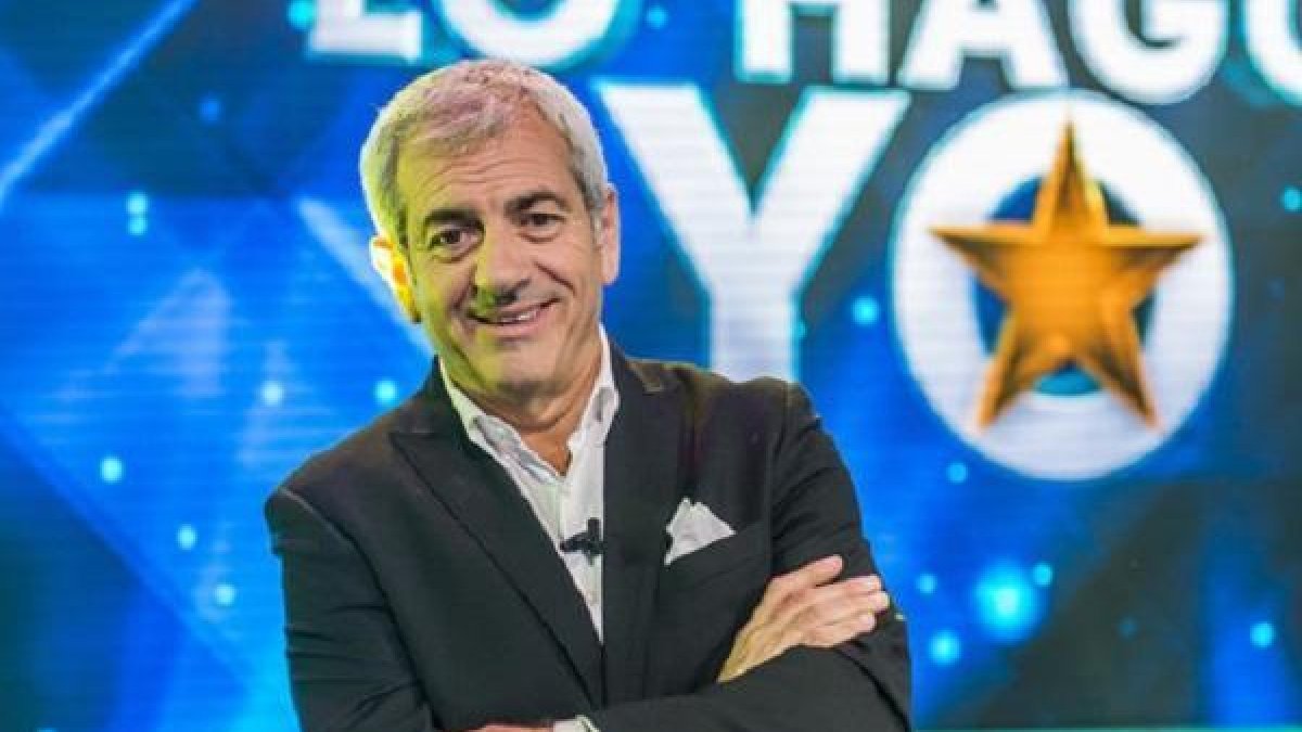 Carlos Sobera, presentador del 'talent show' de La Sexta 'Eso lo hago yo'.-RAFAEL BRAVO