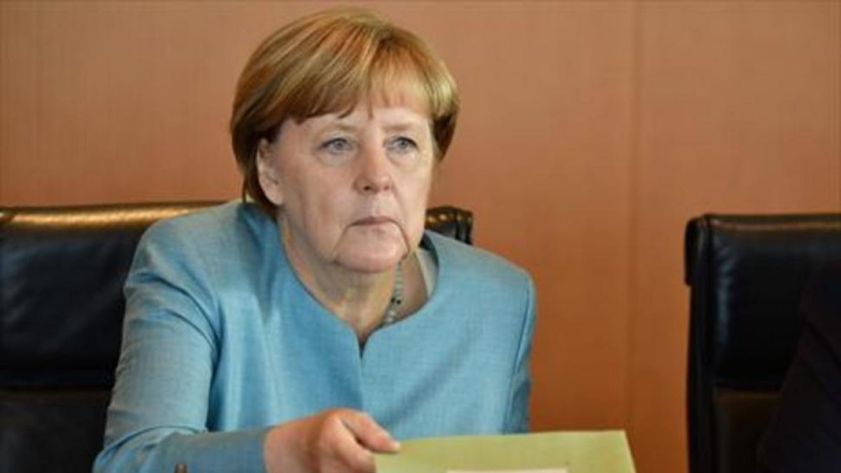 La cancillera Angela Merkel.-AFP / TOBIAS SCHWARZ