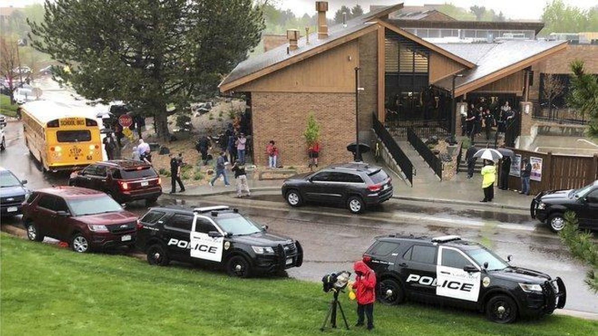 Un tiroteo en un centro escolar de EEUU.-AP