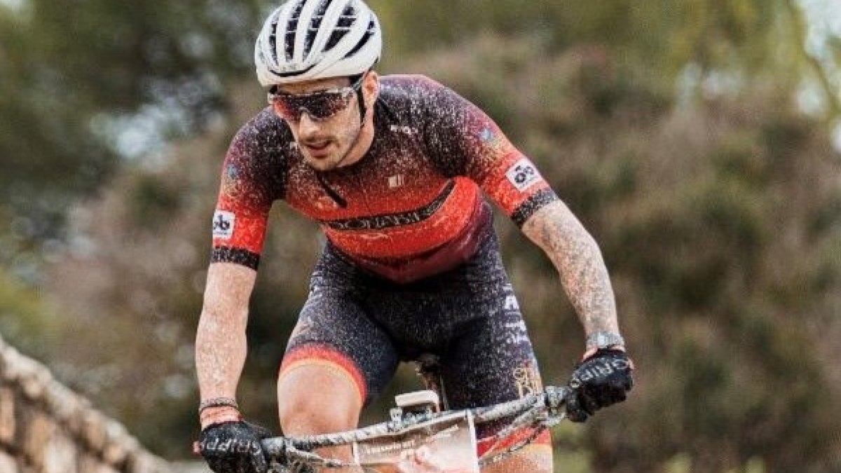 El presidente del club Eponabike, Hugo Pardo. HDS
