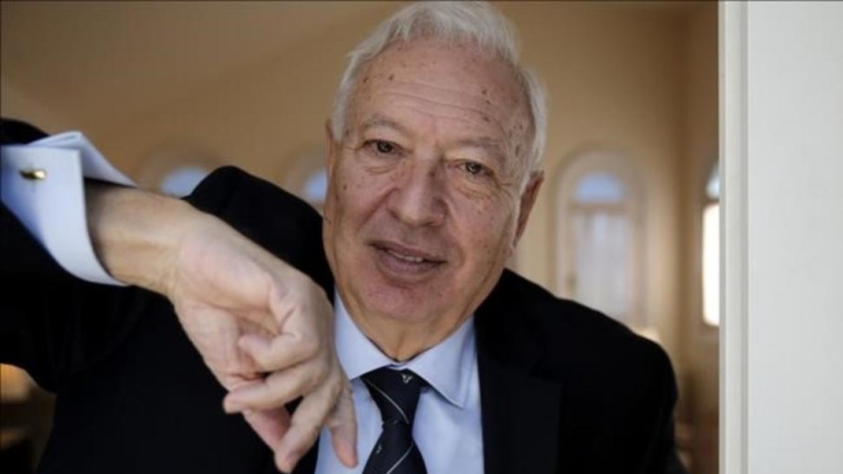 El exministro de Exteriores José Manuel García-Margallo.-JOSE LUIS ROCA