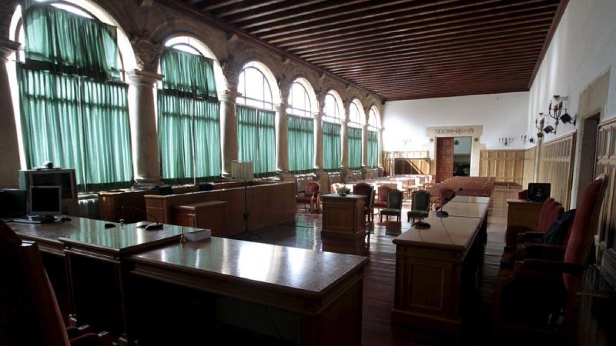 El juicio por la demanda de desheredación se produjo en el Juzgado número 1 y la Audiencia Provincial resolvió sobre el recurso de apelación.-Luis Ángel Tejedor