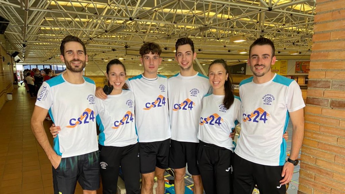 Los jugadores absolutos del CBS que compitieron en Guadarrama. HDS