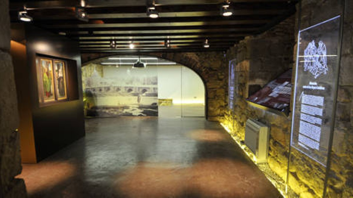 Panorámica de la zona expositiva del nuevo centro. / VALENTÍN GUISANDE-