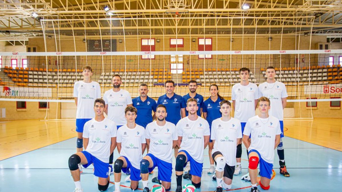 El Rio Duero de voleibol, de pretemporada. MARIO TEJEDOR