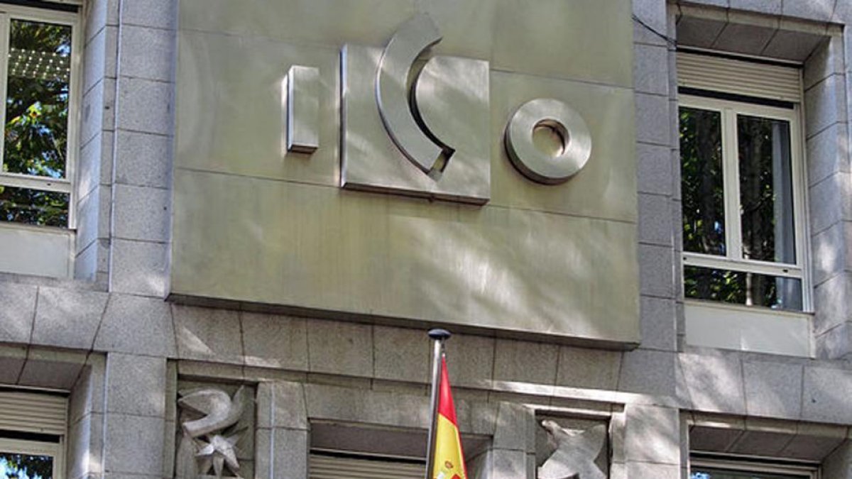 Exterior de la sede central del Instituto de Crédito Oficial.-FDV