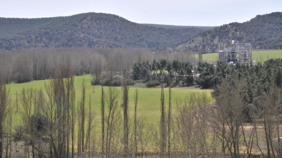 Panorámica de los terrenos propuestos para la depuradora.-Valentín Guisande