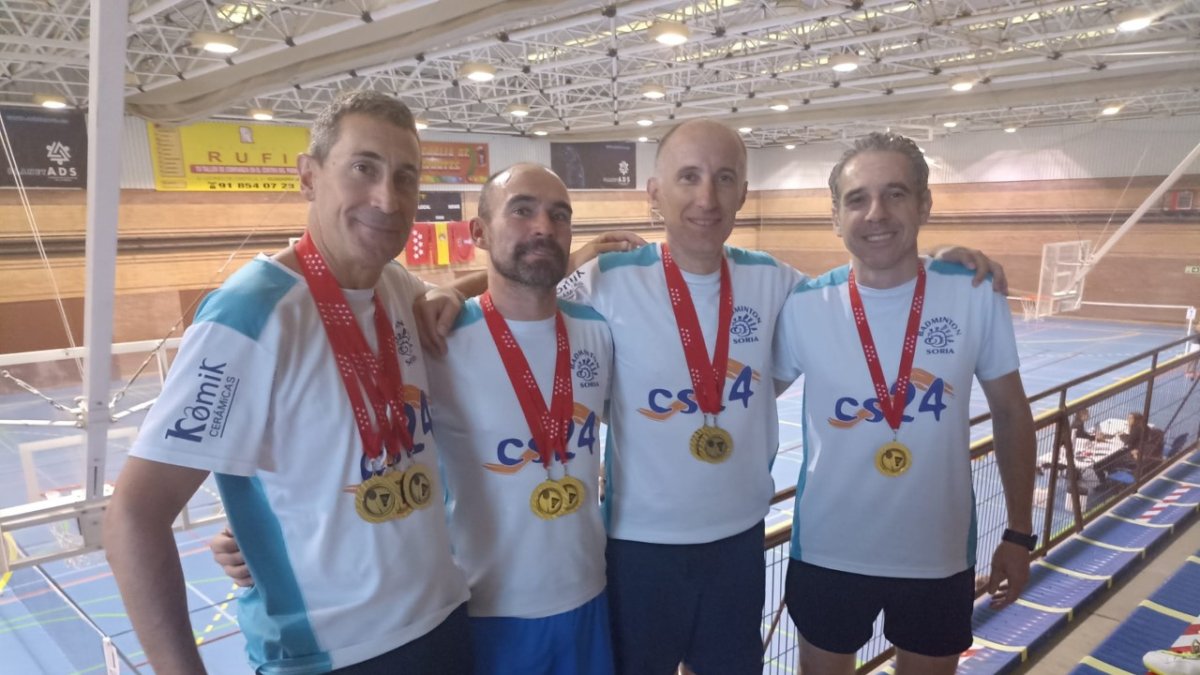 Medallistas del C.B. Soria-CS24. HDS