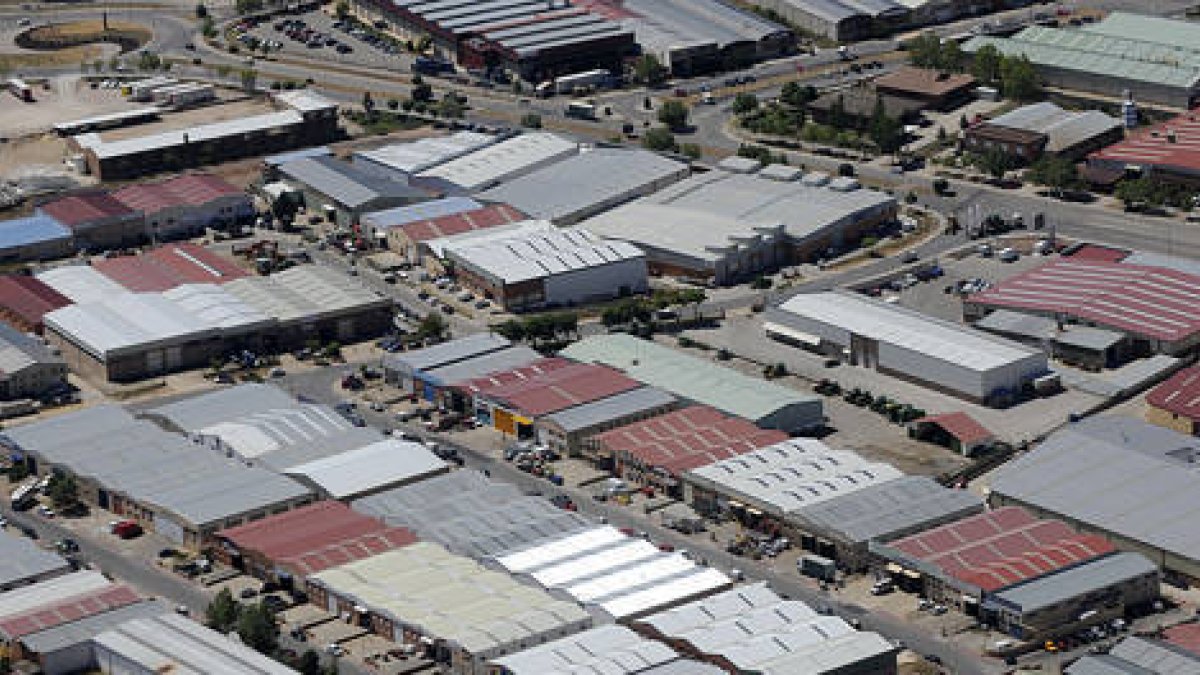 Panorámica del polígono industrial de Soria. /V. G. -