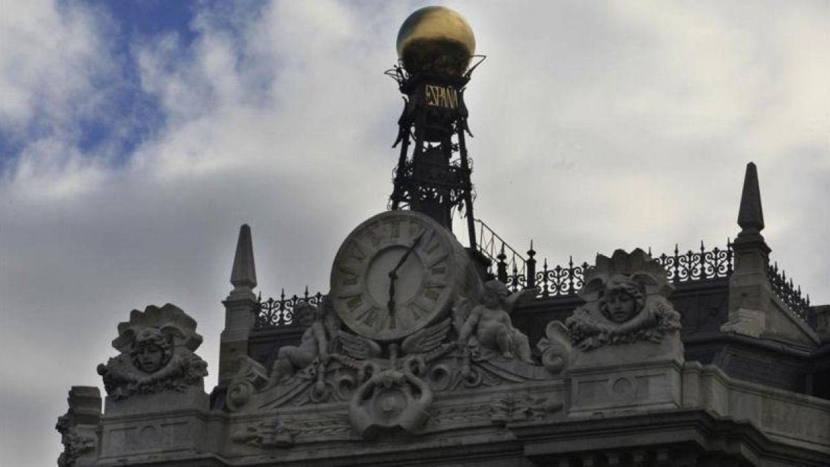 Imagen de la fachada del Banco de España.-AGUSTIN CATALAN
