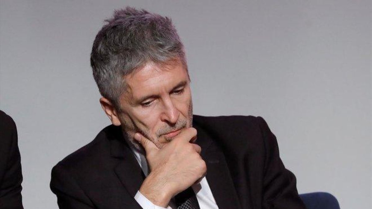 Fernando Grande-Marlaska, ministro del Interior.-/JUANJO MARTÍN (EFE)