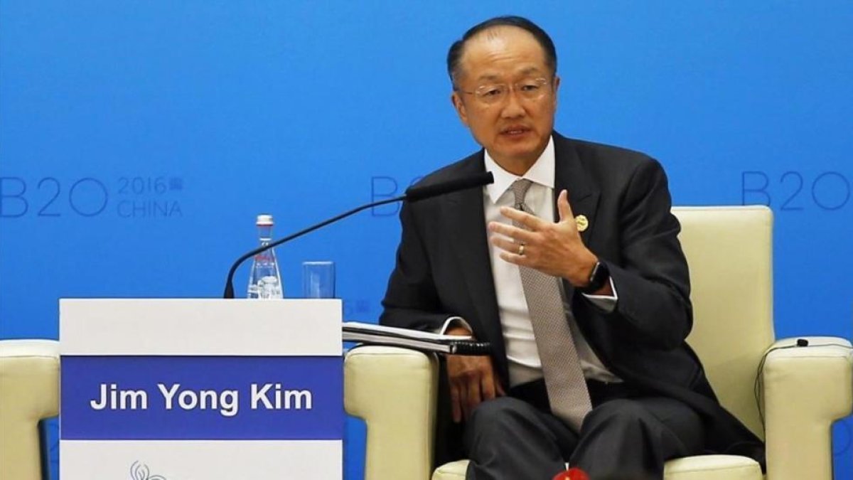 Jim Yong Kim, este sábado en la cumbre del G-20.-NARENDRA SHRESTHA