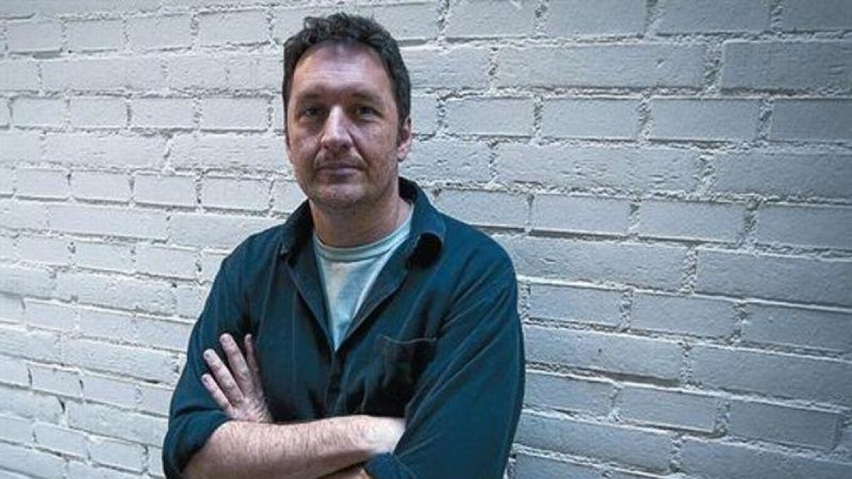 Guy Delisle, ayer, en el Salón del Cómic de Barcelona.-DANNY CAMINAL