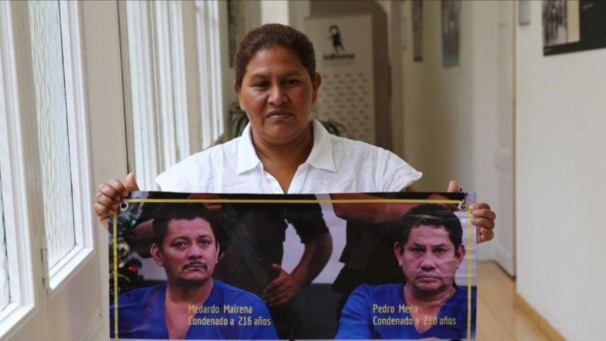 La activista nicaragüense Francisca Ramírez.-ELISENDA PONS
