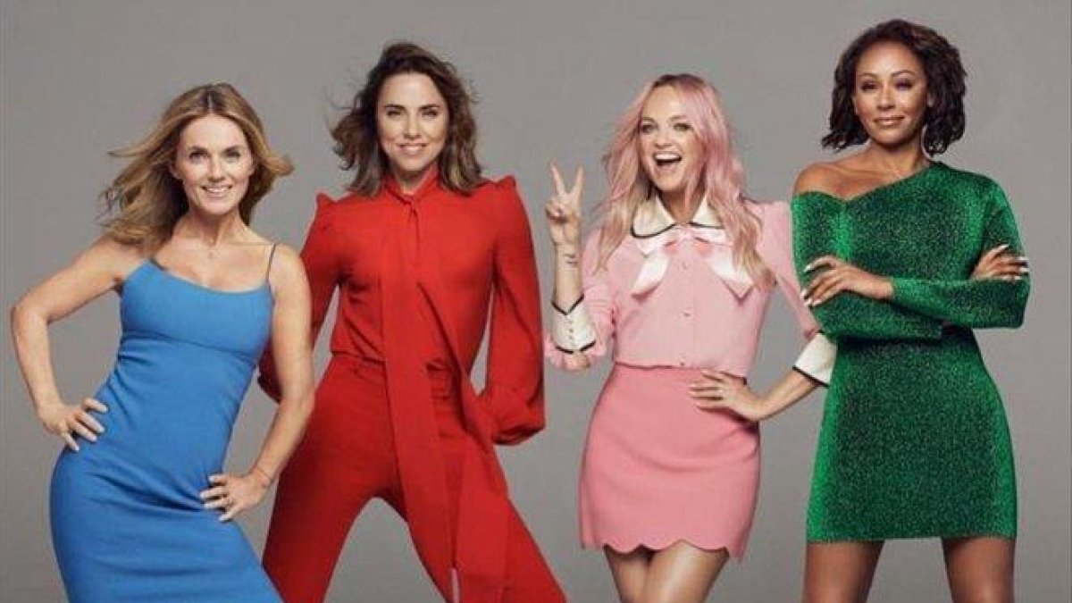Las nuevas Spice Girls posan para Instagram.-EL PERIÓDICO