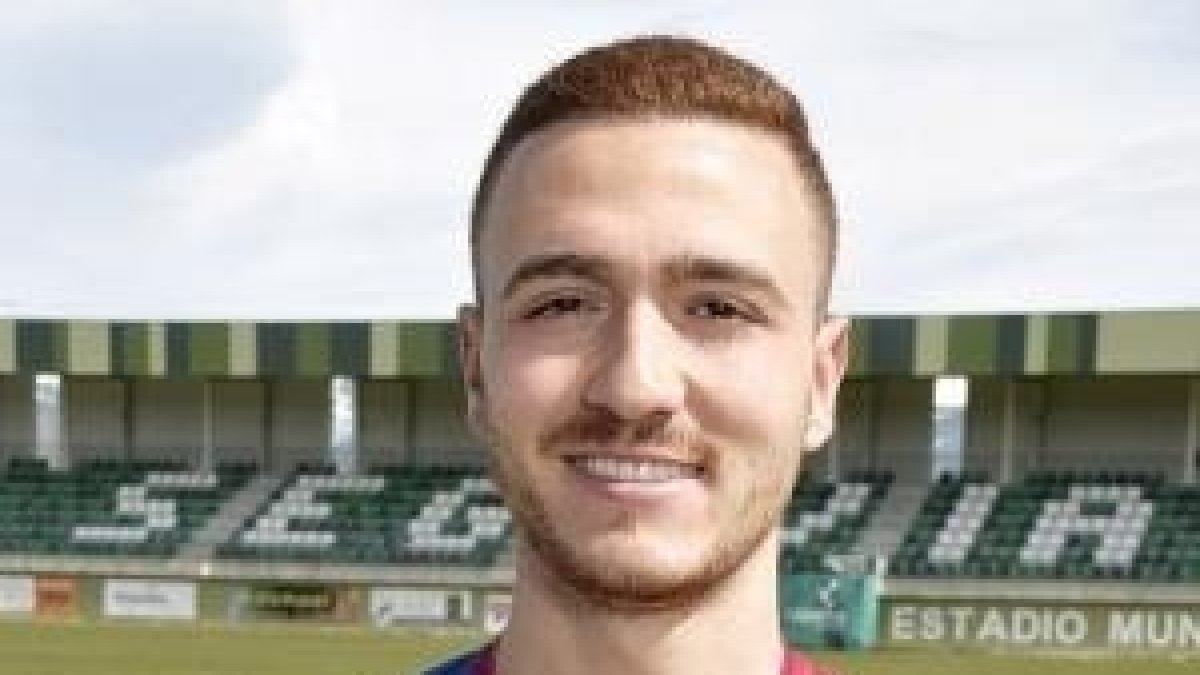 Agus Alonso, nuevo jugador del Numancia. HDS