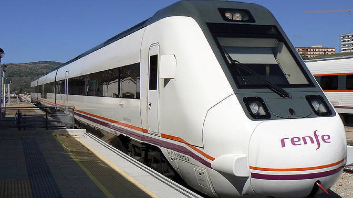 El nuevo modelo de trenes de la serie 599, en una imagen de archivo.-