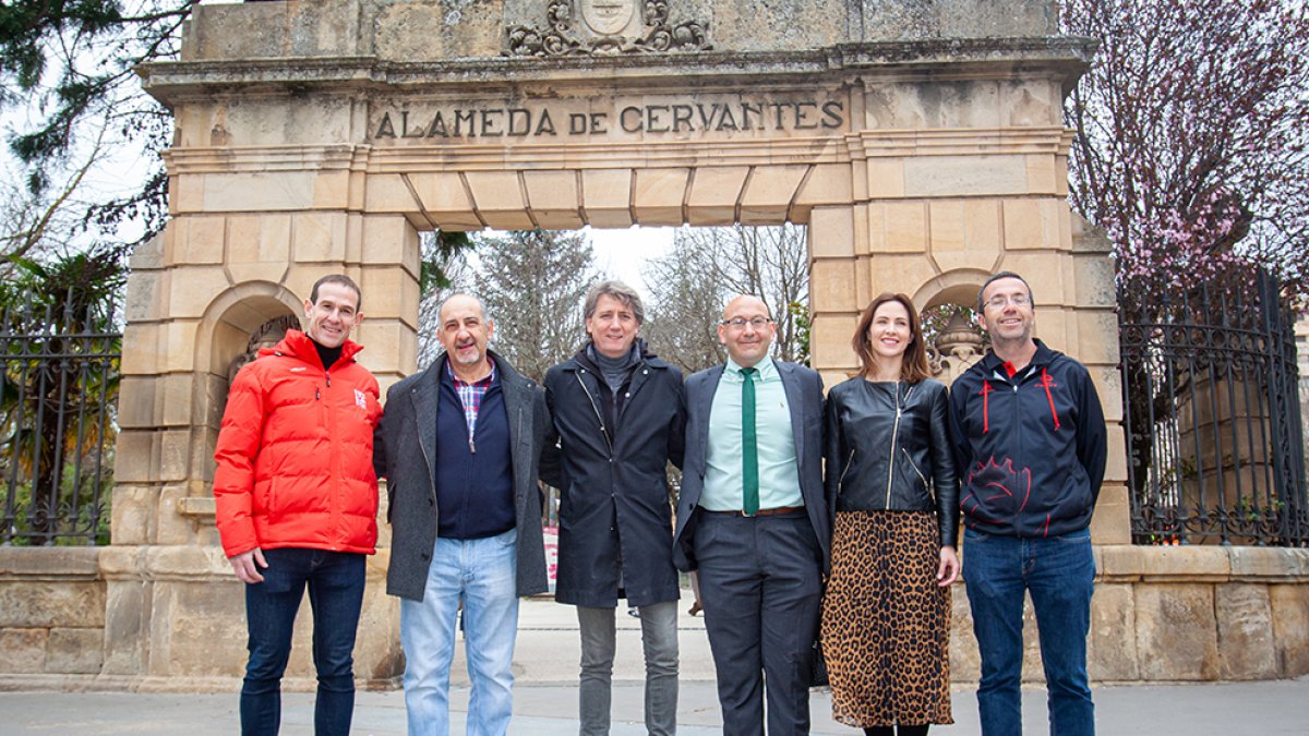 Presentación del Duatlón de este fin de semana. MARIO TEJEDOR