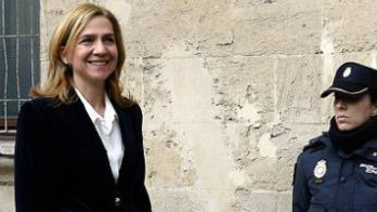 La infanta Crsitina.-Foto: AFP / GERARD JULIEN