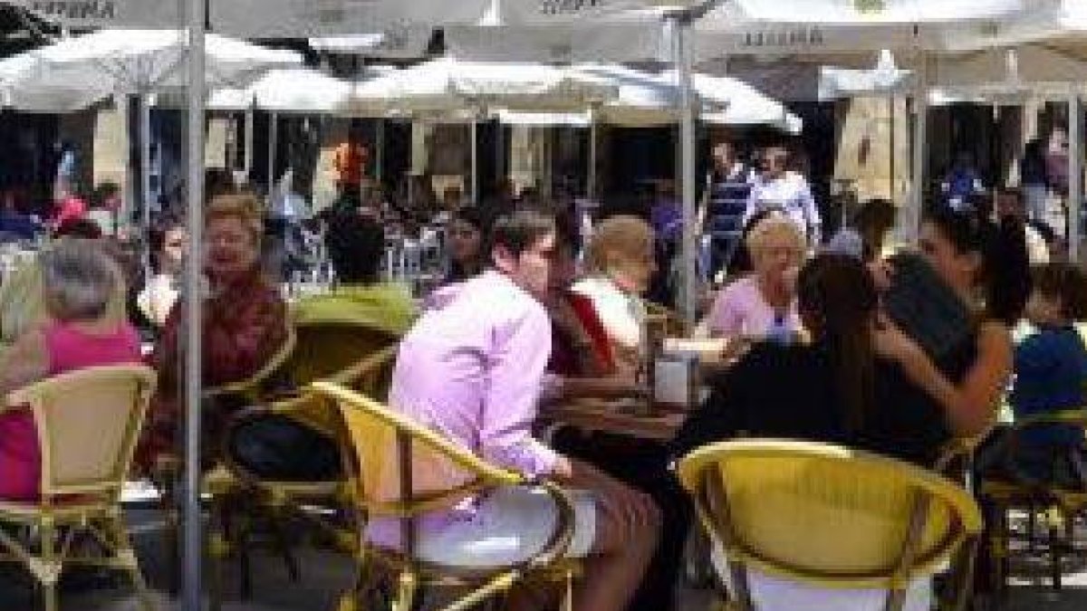 Terrazas de verano en Soria. / HDS-