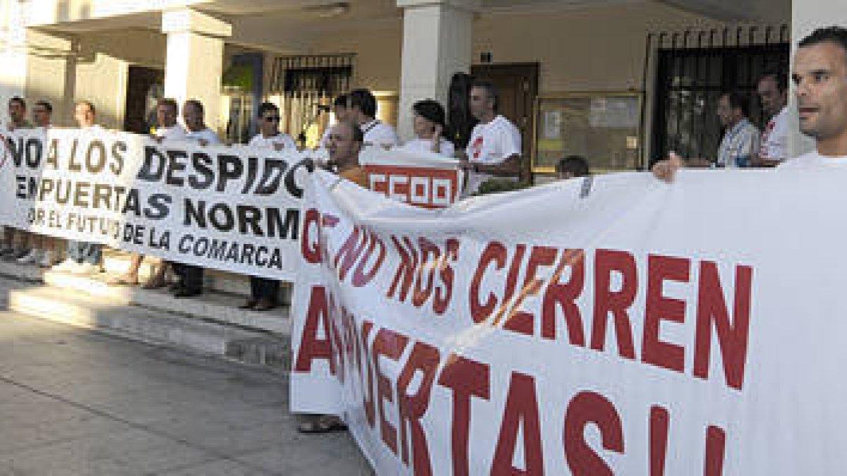 Movilizaciones de Norma hace unos meses. / V. G. -