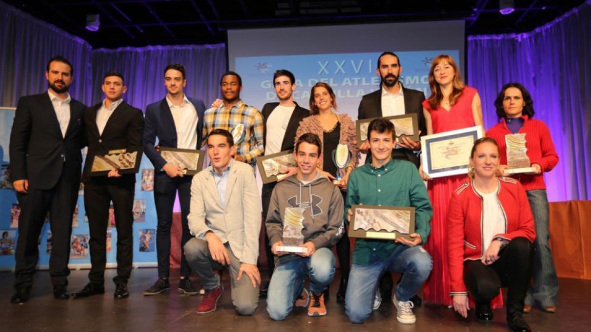 Representantes sorianos premiados en la Gala de Castilla y León de Atletismo.-FEDERACIÓN DE ATLETISMO DE CASTILLA Y LEÓN.