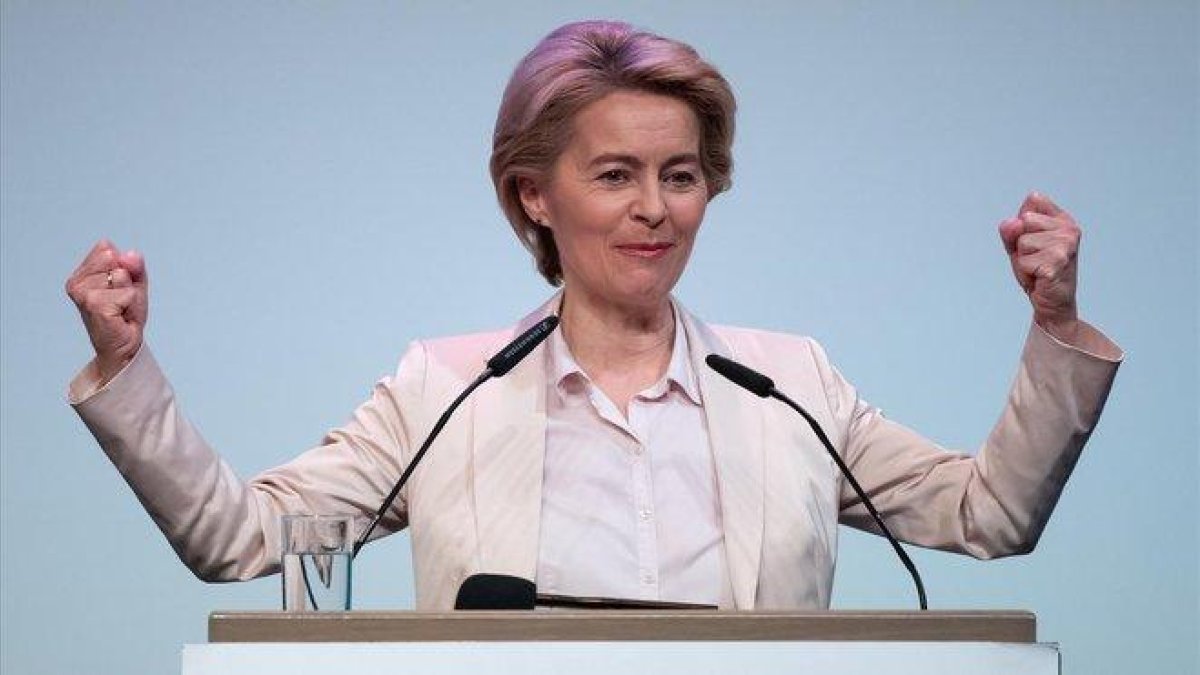 La presidenta de la Comisión Europea, Ursula von der Leyen.-SVEN HOPPE (DPA)