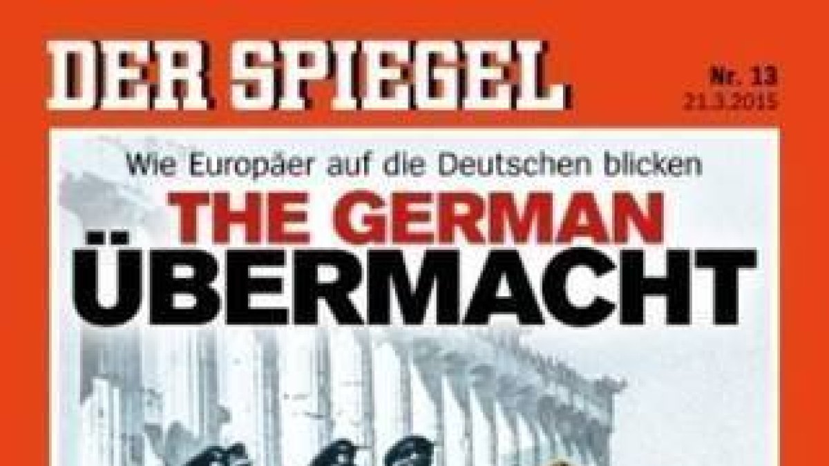 La portada polémica del semanario 'Spiegel'.-