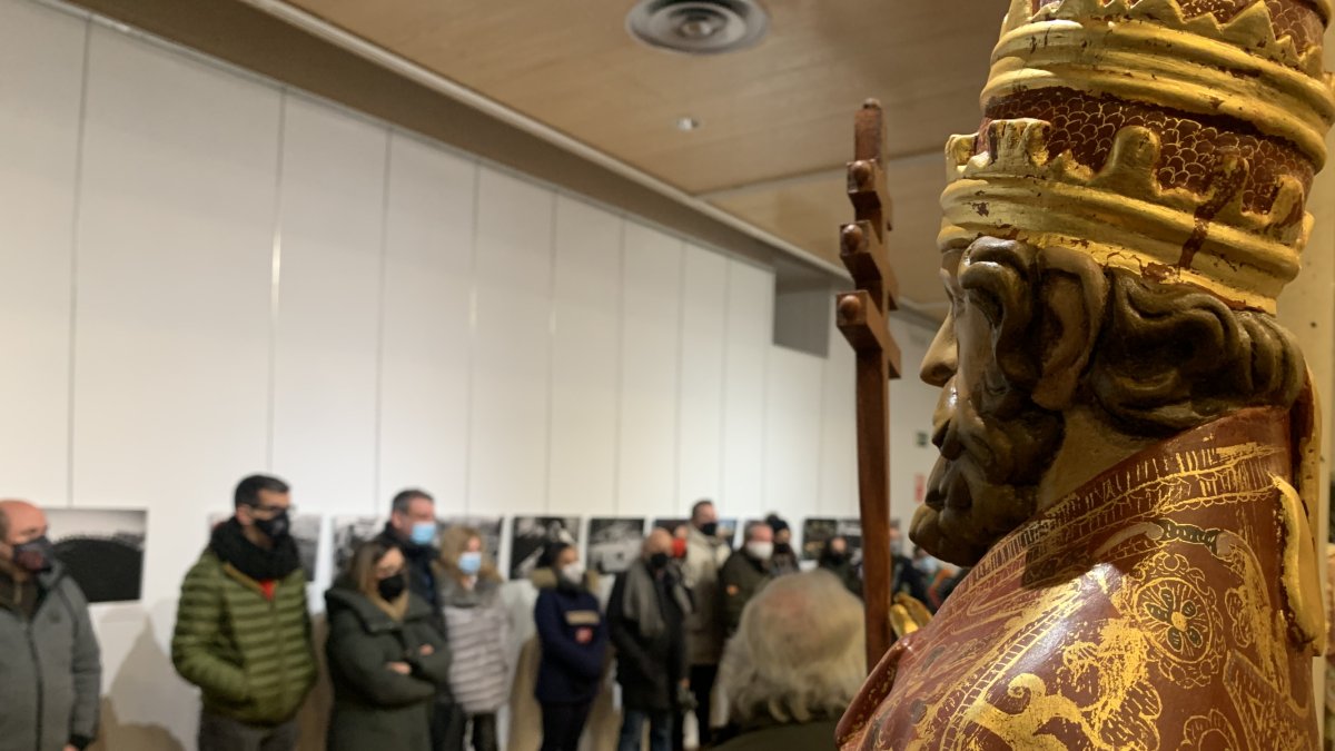 Candidatos a jurados, ayer en la reunión en el Palacio de la Audiencia.-HDS