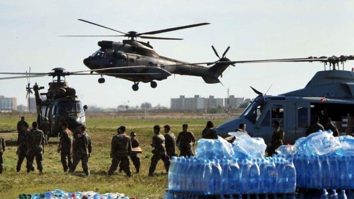 El miércoles llegarán a Venezuela 300 toneladas de ayuda humanitaria de Rusia.-AFP
