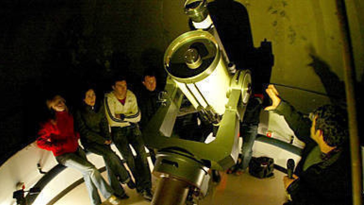 Interior del observatorio astronómico de Borobia. / ICAL-