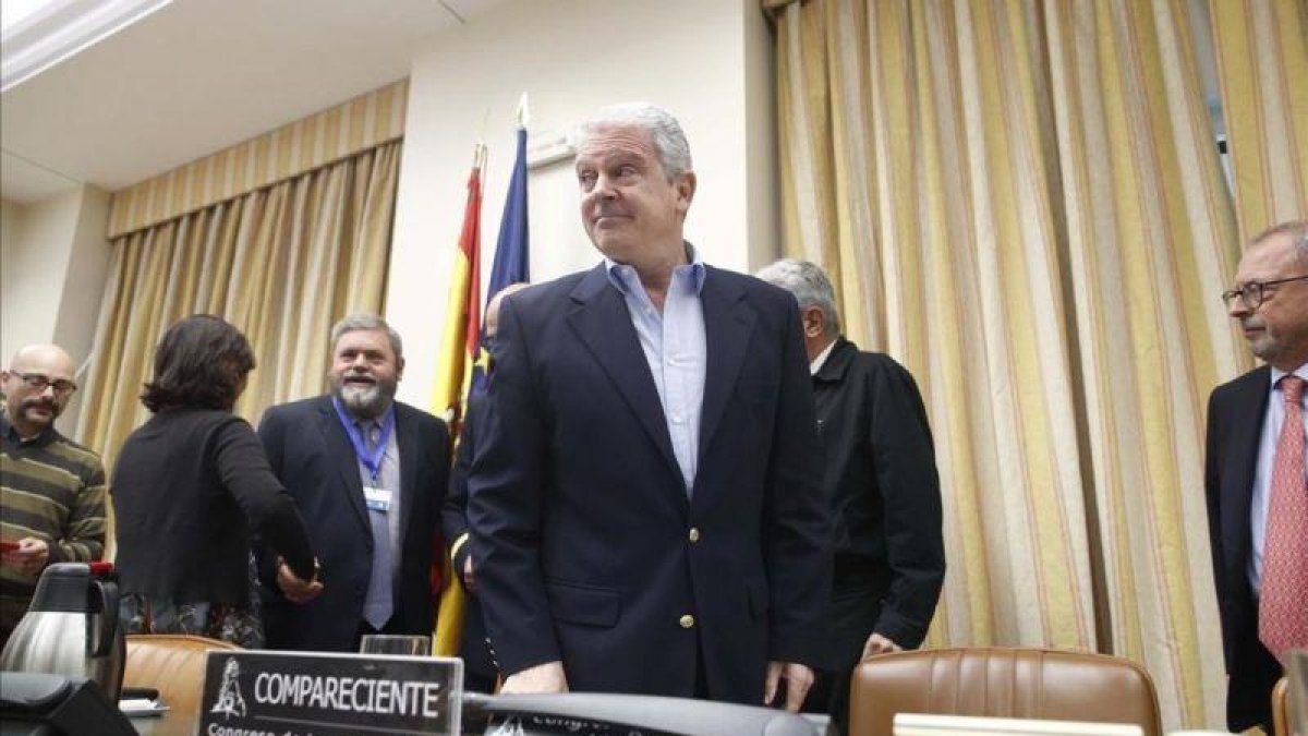 Pablo Crespo, en la comisión.-DAVID CASTRO