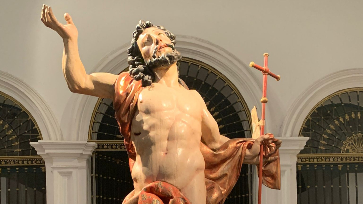 Imagen del Resucitado, de Juan de Juni.-HDS