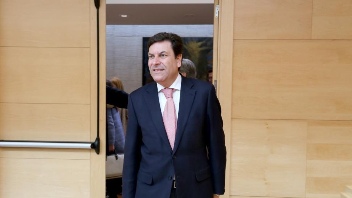 El presidente del PP de Palencia y consejero de Empleo de la Junta, Carlos Fernández Carriedo-ICAL