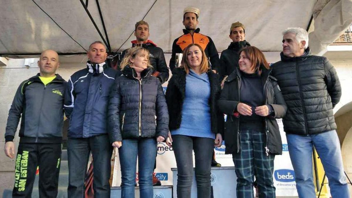 San Esteban ya cuenta con un club de atletismo constituido formalmente y que reúne a unos 70 aficionados.-Ana Hernando