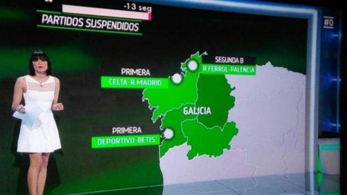 Error en la infografía del programa 'El día del fútbol'.-TWITTER