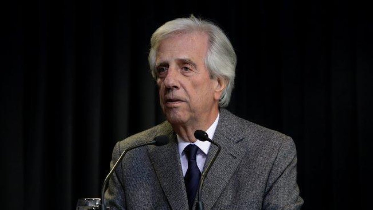 El presidente de Uruguay, Tabaré Vázquez.-EFE