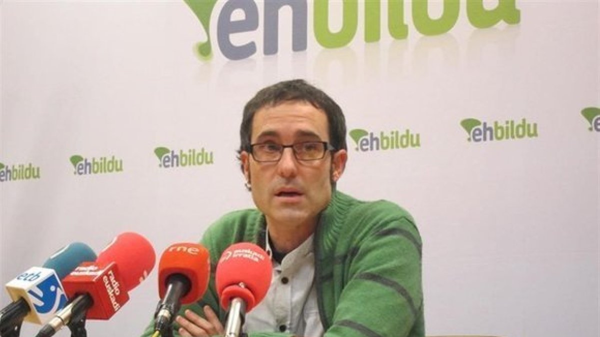 El diputado de Bildu Julen Arzuaga.-EUROPA PRESS