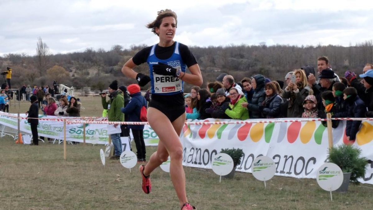 Marta Pérez será la gran referencia soriana en la cita del mañana en el monte de Valonsadero.-Cedida