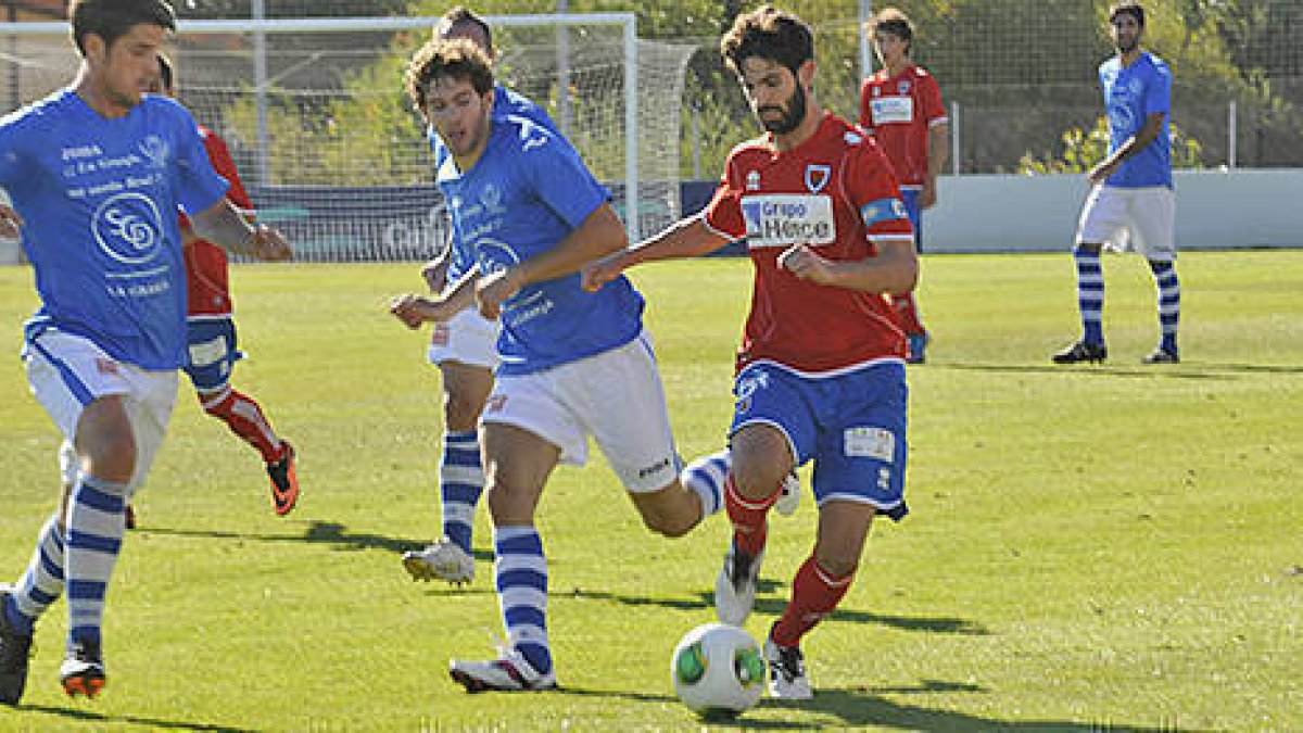El Numancia B acumula cuatro derrotas consecutivas. / Diego Mayor-