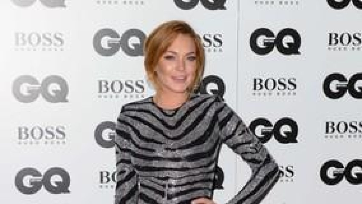 La actriz Lindsay Lohan, en una entrega de premios en Londres, en septiembre del año pasado.-AP / JONATHAN SHORT