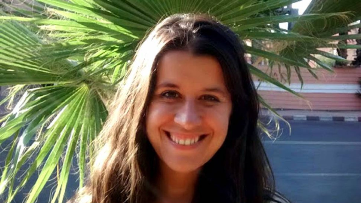 Talía Rangil Escribano, en Marrakech-