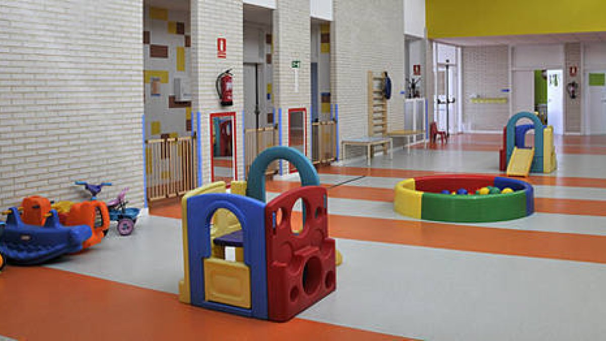 La guardería municipal de Santa Bárbara. / V.G.-
