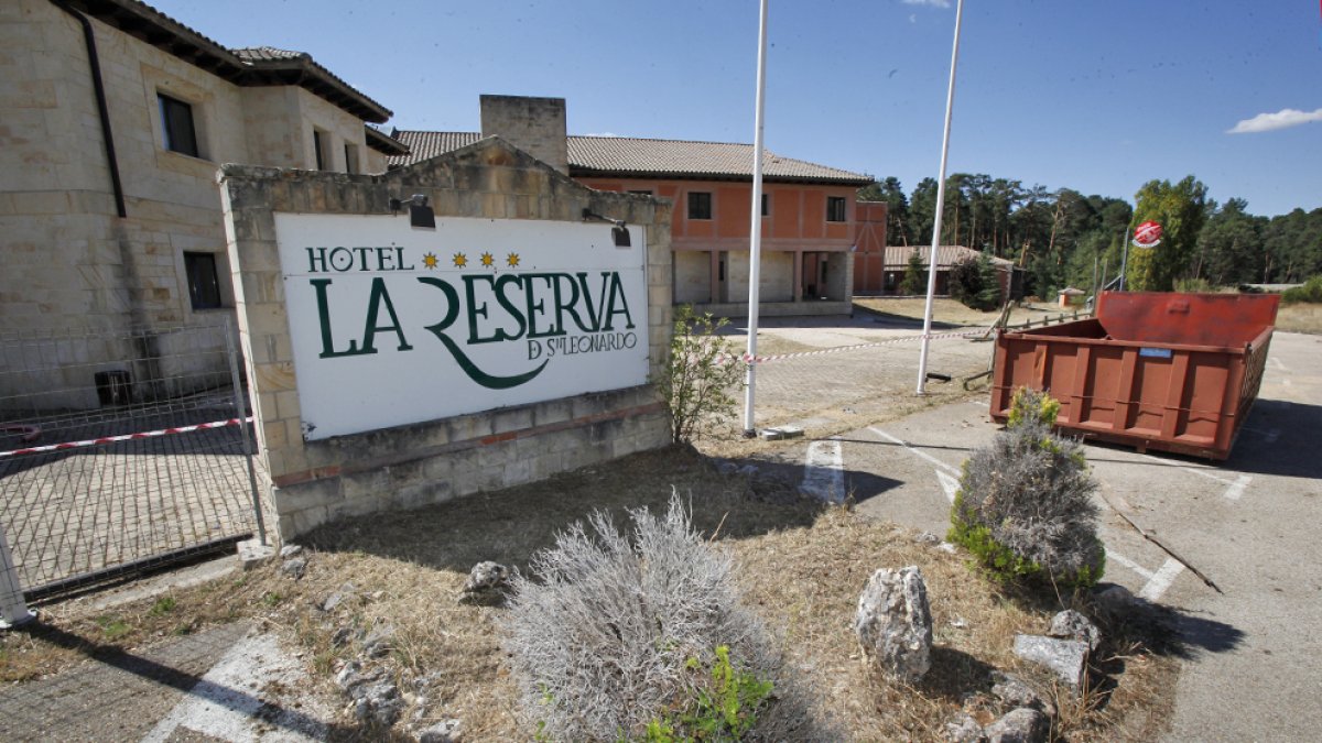 Hotel La reserva en San Leonardo. MARIO TEJEDOR