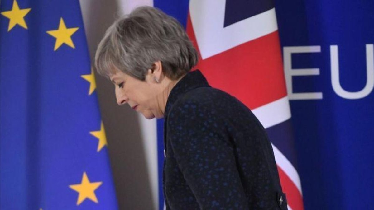 La primera ministra británica, Theresa May.-EL PERIÓDICO / ARCHIVO