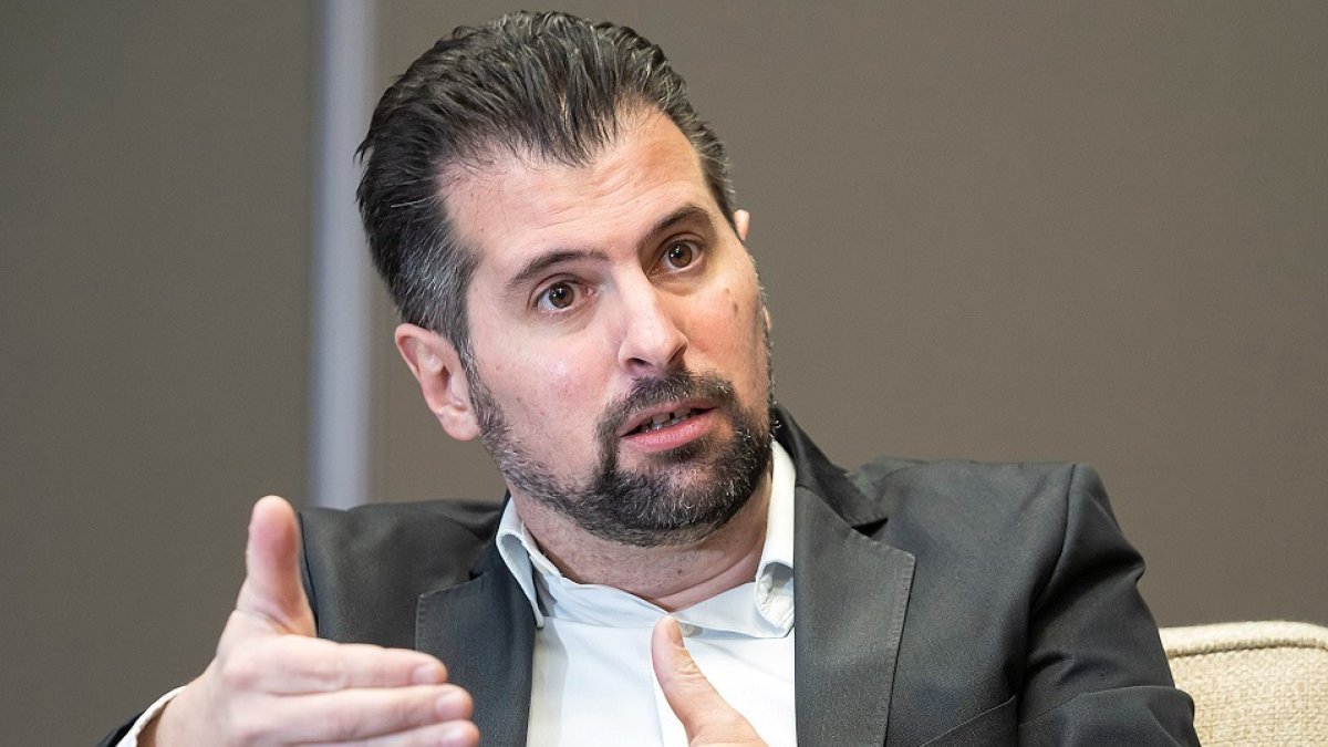 Luis Tudanca, durante una entrevista. PABLO REQUEJO (PHOTOGENIC)