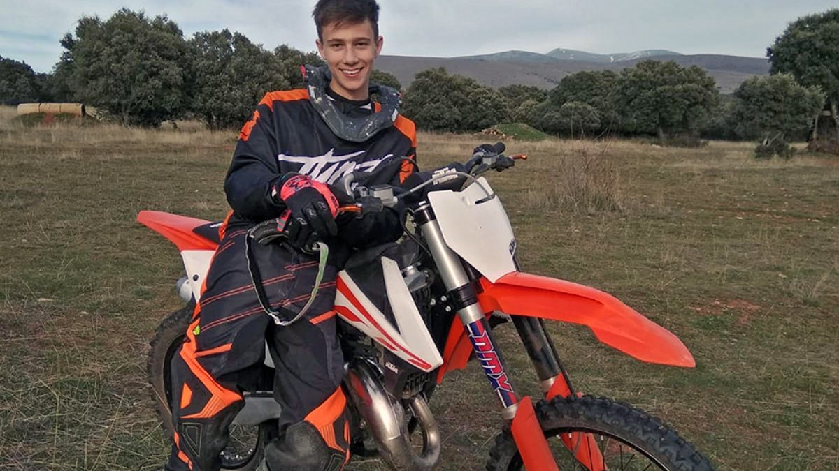 El joven Juan González se estrenaba el pasado sábado en San Esteban dentro de la categoría Fun. HDS